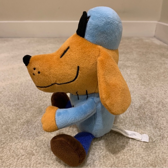 Dog Man 9.5" Plush Toy Stuffed Animal Dav Pilkey Beanie Figure - Picture 2 of 12